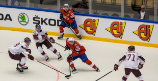 FOTO: Latvija - Norvēģija (pag. 3:2)