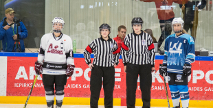 Vakar tika aizvadīta pirmā "Optibet" Baltijas sieviešu hokeja čempionāta spēle starp SHK "Laima" un "L&L Hope"