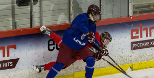 FOTO: Latvijas U-20 izlases treniņš (03.12)