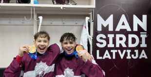 Latvijas 3x3 hokeja izlasei zelta medaļas!