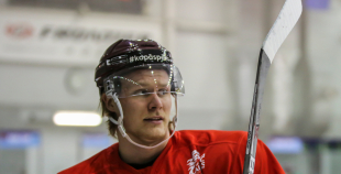 Latvijas hokeja izlase aizvada pirmo treniņu pirms gaidāmā turnīra Francijā