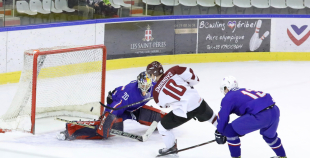 FOTO: Latvija - Francija 1:0 (pag.)