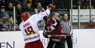 EHC: Latvija - Baltkrievija 1:0