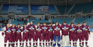 Latvijas 3x3 hokeja izlasei zelta medaļas!