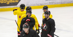 FOTO: Kanādas olimpiskās izlases treniņš