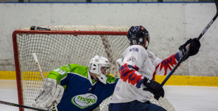 Mareņa lieliskais sniegums atnes "Mogo" uzvaru pirmajā pusfināla mačā