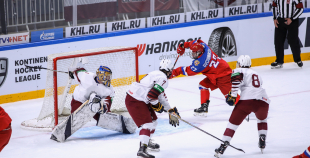FOTO: Latvija U-18 - Krievija U-18 1:5