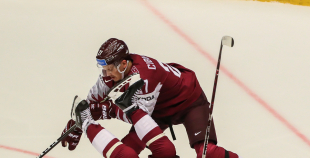 FOTO: Latvija - Dānija (1:0)