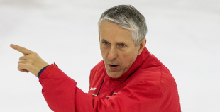 Nosaukts Latvijas nacionālās hokeja izlases sastāvs pēdējām pārbaudes spēlēm ar Šveici