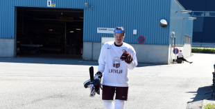 FOTO: Latvijas izlases treniņš (07.05.2018)