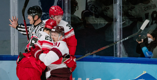 Latvijas hokeja izlase noslēdz olimpisko hokeja turnīru