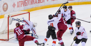 FOTO: Latvija - Austrija 2:1