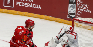 FOTO: Kanāda - Baltkrievija 2:0