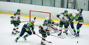 FOTO: "Mogo" pēcspēles metienos (5:4) uzveic liepājniekus 