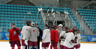 FOTO: Latvijas trīs pret trīs izlase aizvada treniņu Dienvidkorejā!