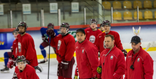 FOTO: Latvijas U-20 izlases treniņš (03.12)