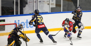 FOTO: "Kurbads" pagarinājumā izcīna uzvaru Latvijas čempionāta pirmajā finālspēlē