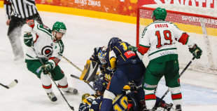 "Mogo" vētraina atspēlēšanās un neizšķirts sērijā, "Kurbadam" trešā uzvara