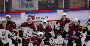 FOTO: Latvija U-18 - Latvijas U20 B komanda 2:1
