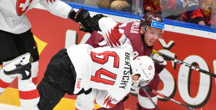 FOTO: Latvija - Šveice 1:3