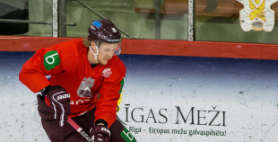 Nosaukts Latvijas nacionālās hokeja izlases sastāvs pēdējām pārbaudes spēlēm ar Šveici