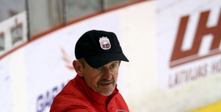 Latvijas hokeja izlases treniņš 06.03.2017.