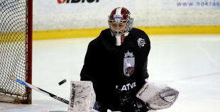 Latvijas hokeja izlases treniņš 06.03.2017.