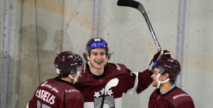 Latvijas nacionālā izlase vēlreiz uzvar Austriju