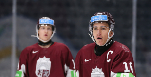 Latvijas izlase izcīna punktu pret Slovākiju un saglabā izredzes uz 1/4 finālu