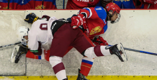 FOTO: Latvija U18 - Krievija U-18 3:4 (p.m.)