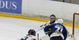 Saulietim četri vārti un piespēle, "MOGO" otrajā spēlē sagrauj "Prizma"