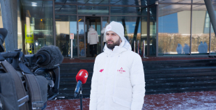 FOTO: Latvijas hokeja izlases dodas uz Pekinas olimpiskajām spēlēm