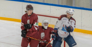 FOTO: Latvijas U20 izlase - Zemgale/LLU 5:3