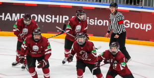 FOTO: Latvija - Vācija 3:1