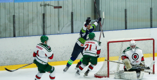 FOTO: "Mogo" pēcspēles metienos (5:4) uzveic liepājniekus 