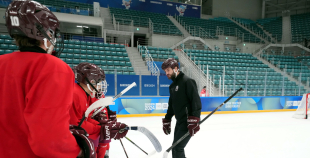 FOTO: Latvijas trīs pret trīs izlase aizvada treniņu Dienvidkorejā!