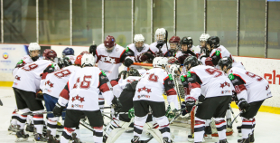 Latvijas nacionālā izlase treniņspēlē uzveic Latvijas U-18 valstsvienību