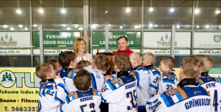 FOTO: LBJČH U-9 A grupas grupas apbalvošana 