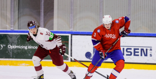 FOTO: Latvija U20 - Norvēģija U20 4:2