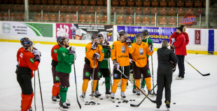 FOTO: Latvijas izlases kandidāti uzsāk otro treniņnometnes nedēļu 
