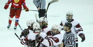 Polca četri punkti kaldina Latvijas U-17 izlases uzvaru pār Krievijas valstsvienību