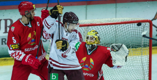 FOTO: Latvija - Baltkrievija 2:3