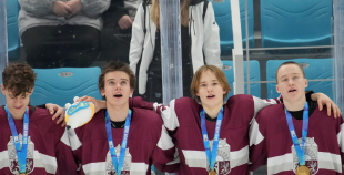 Latvijas 3x3 hokeja izlasei zelta medaļas!