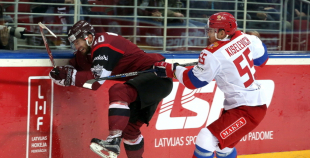 Latvija - Krievija 1:2