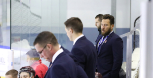 FOTO: Latvija - Kazahstāna (2:3 pēcspēles metienos)