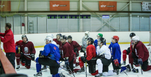FOTO: Latvijas U-20 izlase uzsāk treniņnometni pirms pasaules čempionāta Francijā 