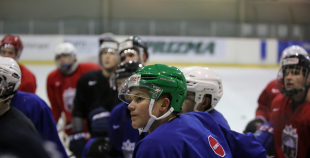 FOTO: U-20 izlases pirmais treniņš pirms novembra turnīra Ventspilī 