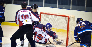 FOTO: HS "Rīga" - HK "Prizma" (3:1)