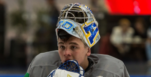 Latvijas hokeja izlase “Akropoles” ledus arēnā aizvadījusi pēdējo treniņu pirms došanās uz pasaules čempionātu 