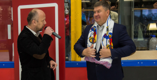 Latvijas hokeja izlase “Akropoles” ledus arēnā aizvadījusi pēdējo treniņu pirms došanās uz pasaules čempionātu 